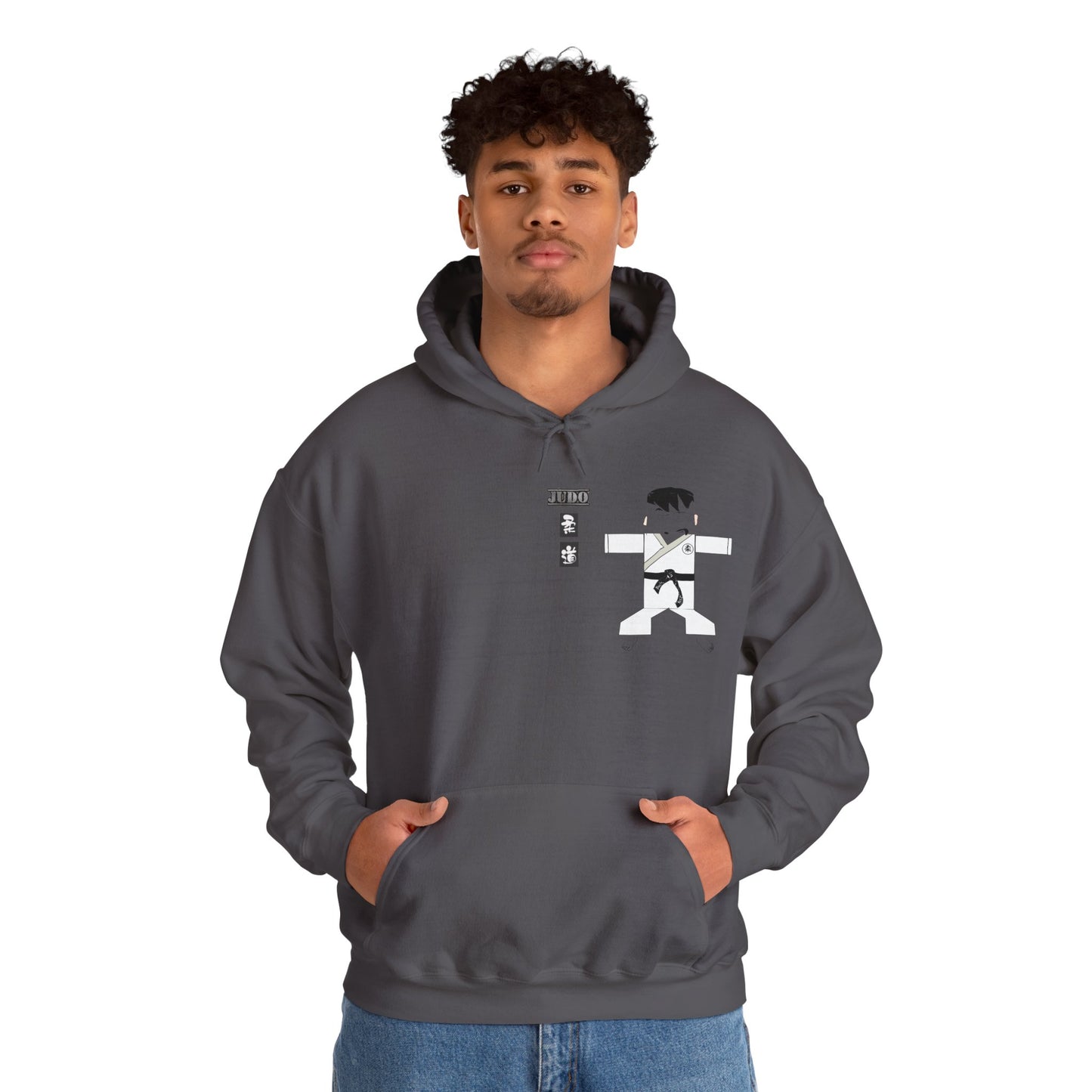 Sudadera con capucha de judo - Divertida sudadera de artes marciales | FunWearCode