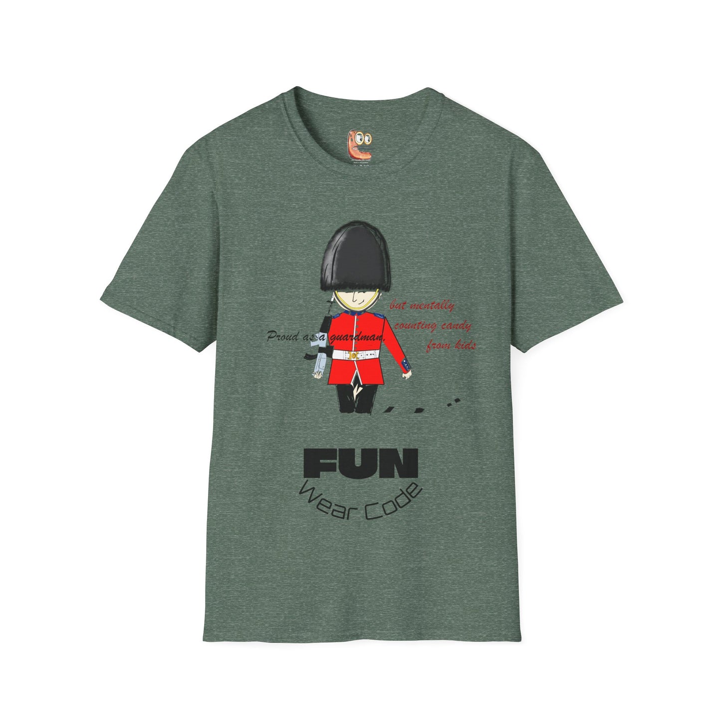 Camiseta unisex de guardia - Camiseta clásica de estilo inglés para amantes de la diversión | Funwearcode