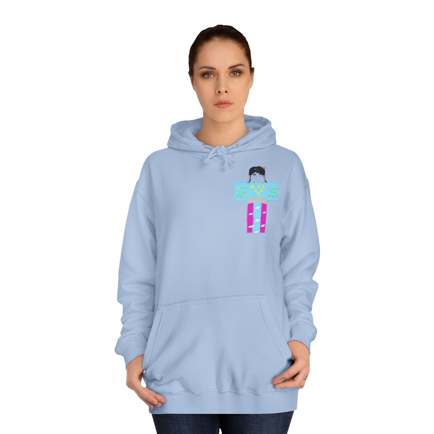 Sudadera con capucha yukata japonesa unisex: ligera, estilo kimono con cremallera | FunWearCode