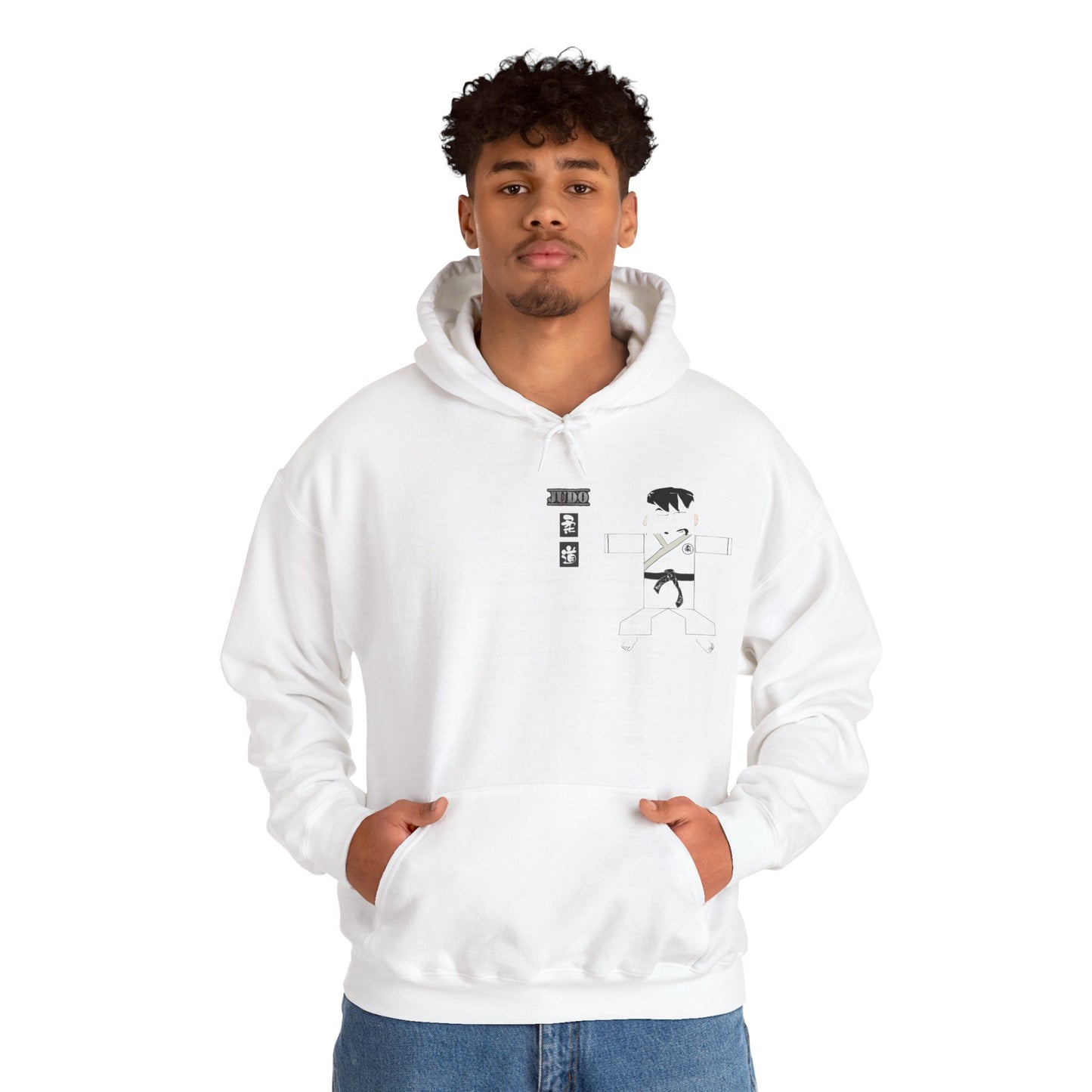 Sudadera con capucha de judo - Divertida sudadera de artes marciales | FunWearCode