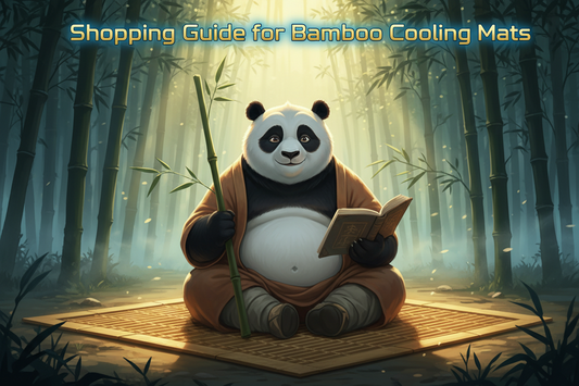 Bamboo cooling mat buying guide 2026 — comparing carbonized bamboo, raw water bamboo, rattan, and linen mats for summer sleep comfort