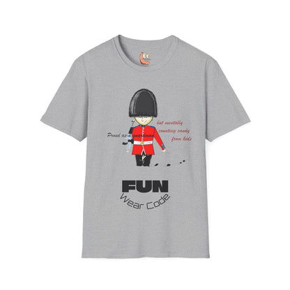 Camiseta unisex de guardia - Camiseta clásica de estilo inglés para amantes de la diversión | Funwearcode