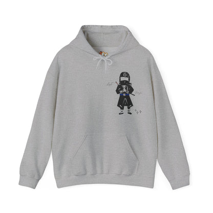 Sudadera Ninja Divertida y Extravagante: Cremallera con Gráfico Único | FunWearCode