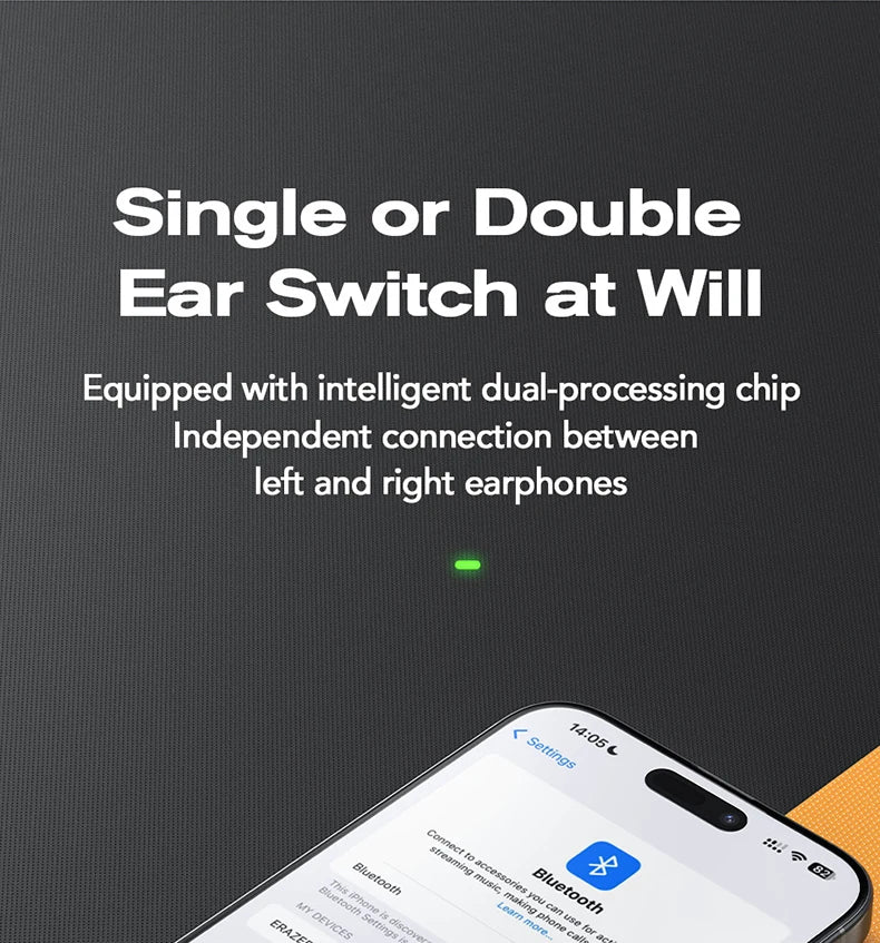 Auriculares deportivos inalámbricos con traductor de IA - Auriculares Bluetooth con pantalla táctil LCD y micrófono HD | Selección de FunWearCode 