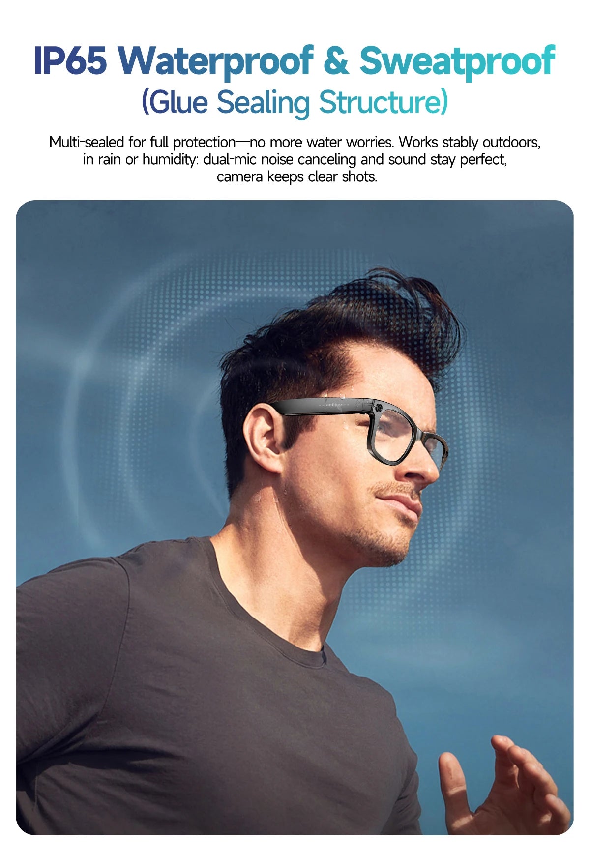 Lunettes intelligentes améliorées unisexe – Caméra, vidéo, interaction IA, traduction, appel Bluetooth | Sélection FunWearCode