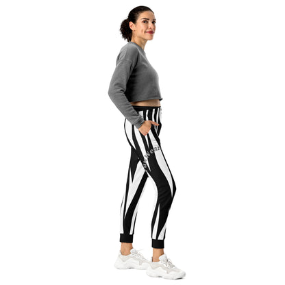 Women's Slim Fit Joggers | Sports Streetwear Zebra Sweatpants | FunWearCode