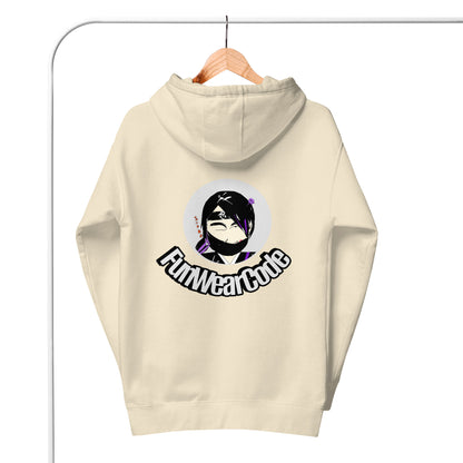 Soft & Warm Pullover Hoodie – Lady Ninja Graphic Design for Women | FunWearCode