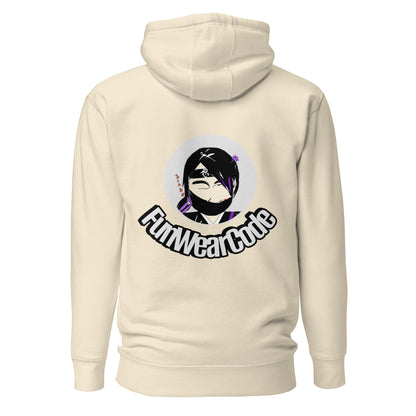 Soft & Warm Pullover Hoodie – Lady Ninja Graphic Design for Women | FunWearCode