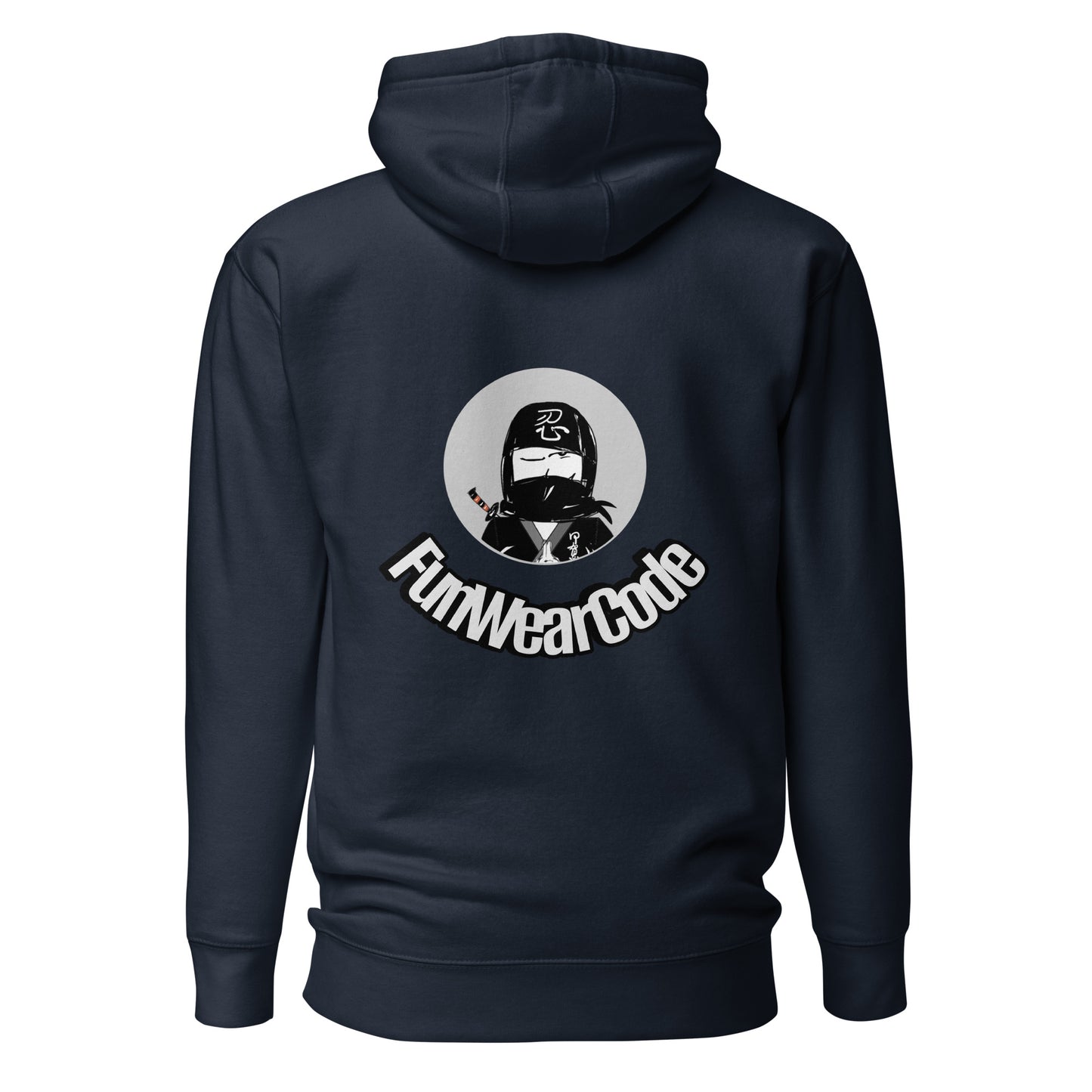 Premium Pullover Hoodie – Unique Whimsical Ninja Graphic Design | FunWearCode