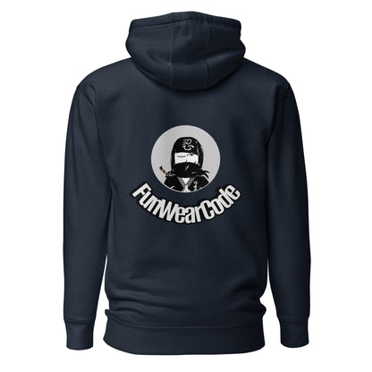 Premium Pullover Hoodie – Unique Whimsical Ninja Graphic Design | FunWearCode