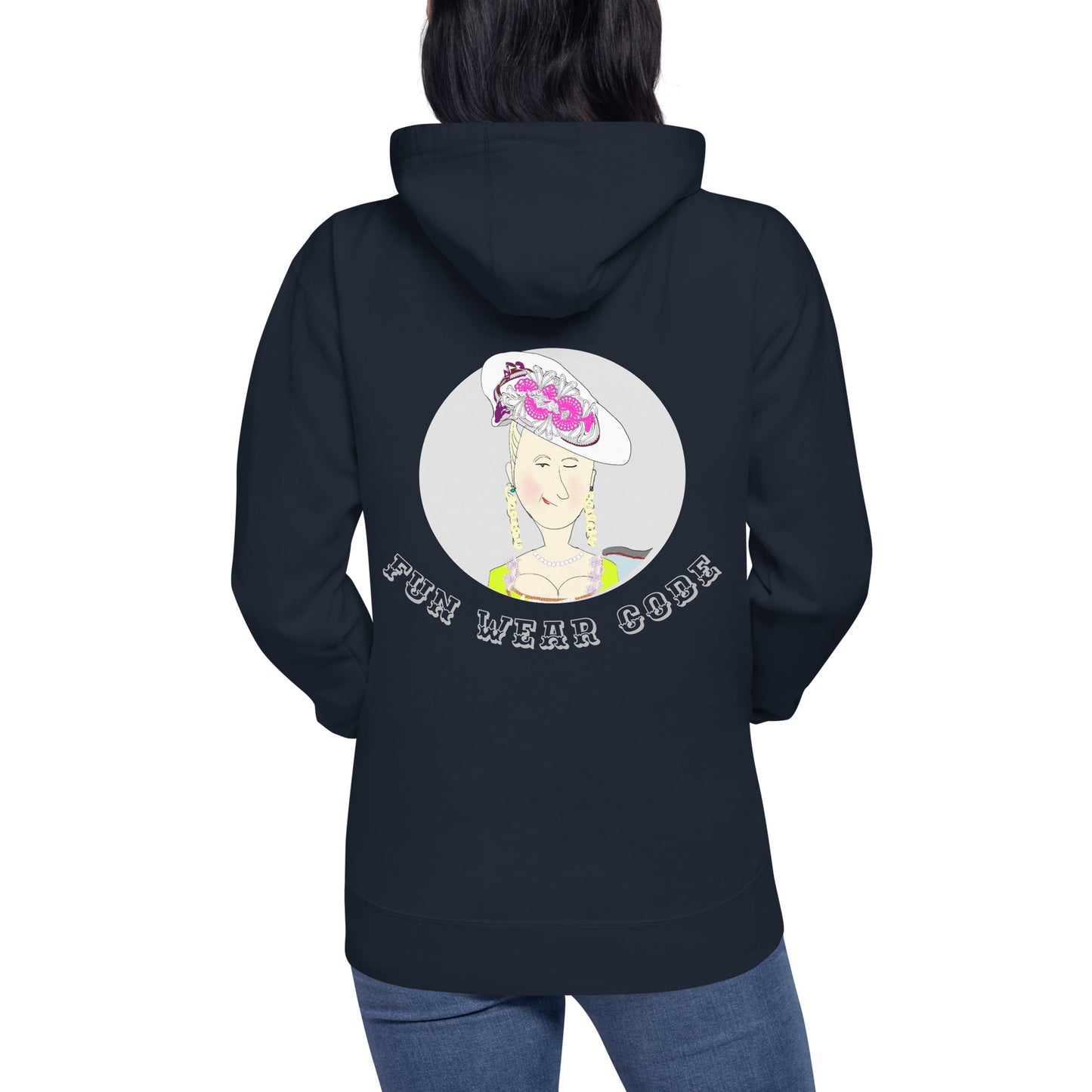 Sudadera con capucha vintage de estilo inglés: estilo urbano retro con estilo | FunWearCode