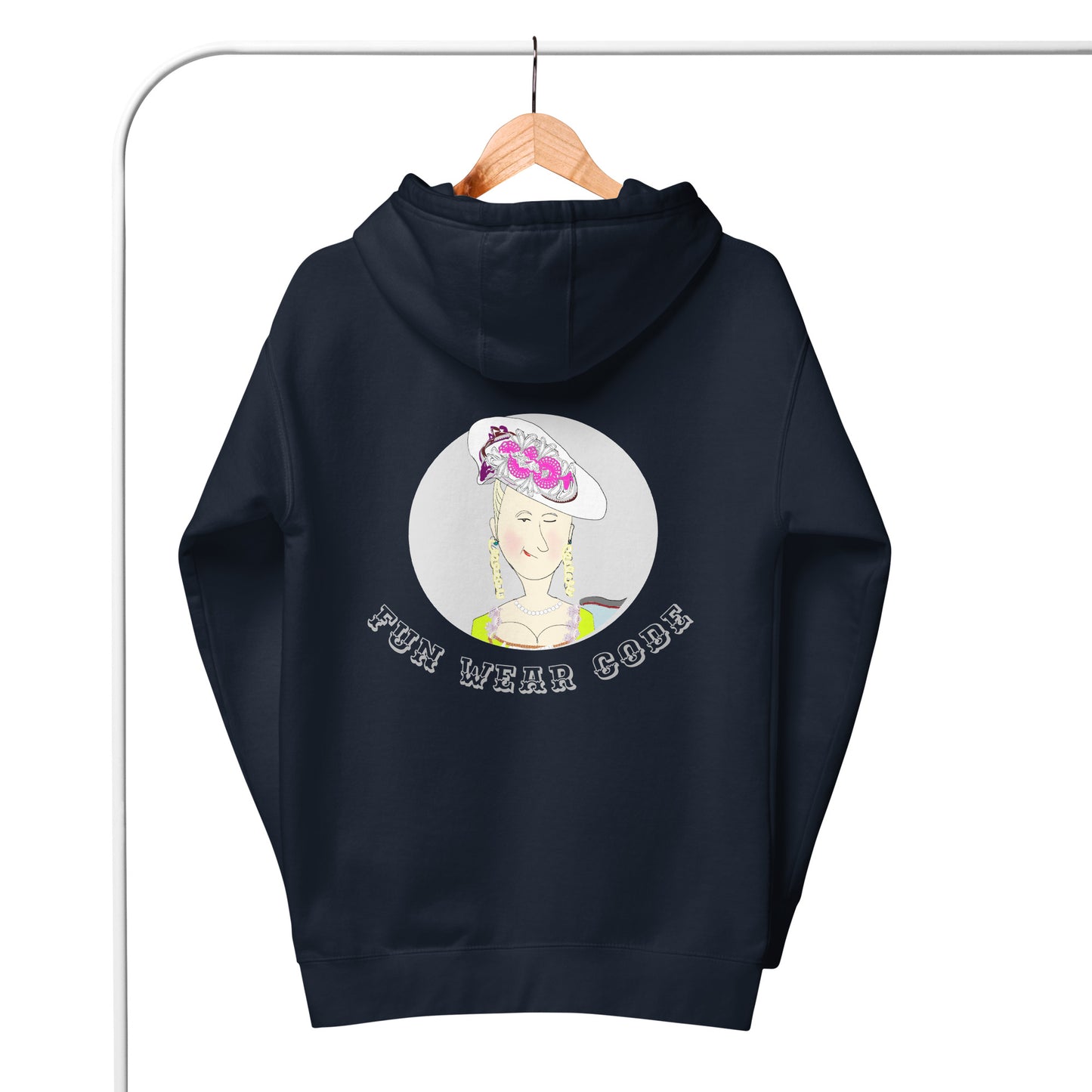 Sudadera con capucha vintage de estilo inglés: estilo urbano retro con estilo | FunWearCode