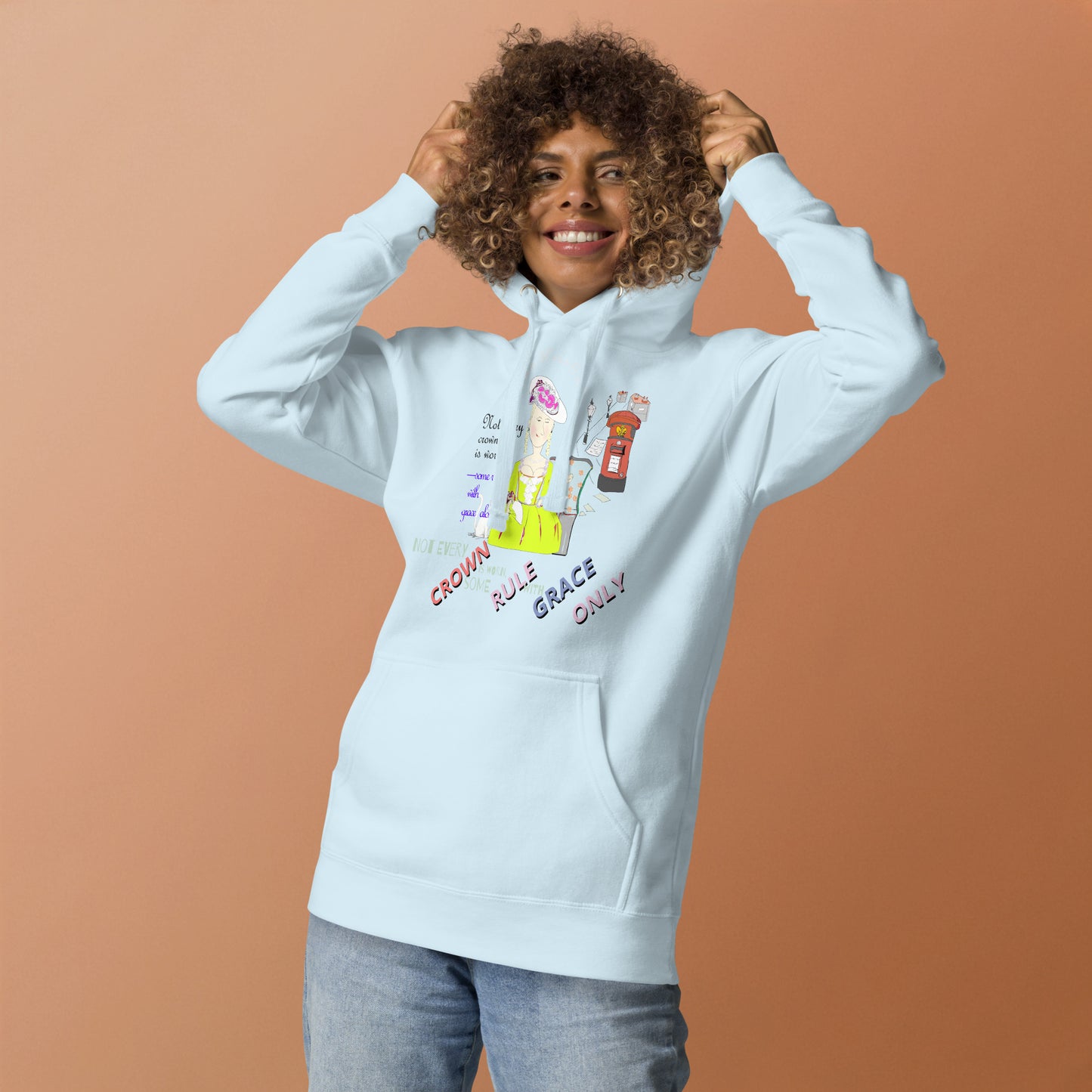 Sudadera con capucha vintage de estilo inglés: estilo urbano retro con estilo | FunWearCode