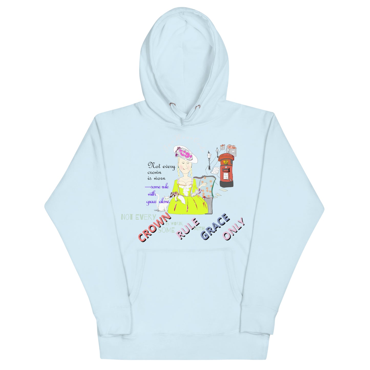 Sudadera con capucha vintage de estilo inglés: estilo urbano retro con estilo | FunWearCode