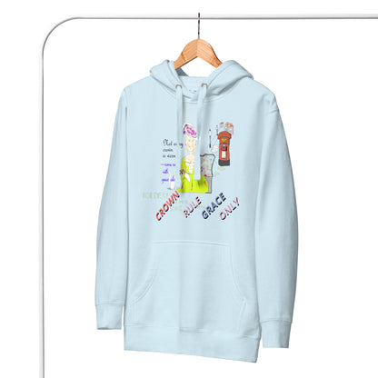 Sudadera con capucha vintage de estilo inglés: estilo urbano retro con estilo | FunWearCode