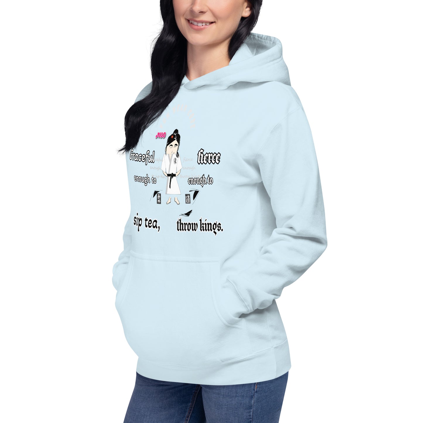 Sudadera con capucha de judo con dibujos animados – Sudadera divertida de artes marciales | FunWearCode