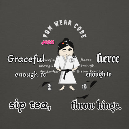 Sudadera con capucha de judo con dibujos animados – Sudadera divertida de artes marciales | FunWearCode