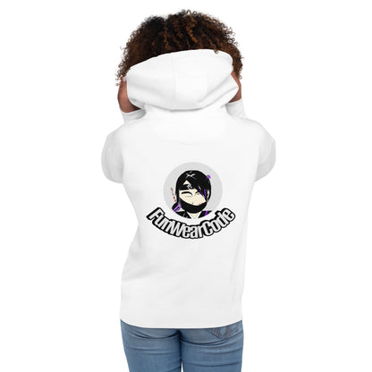 Soft & Warm Pullover Hoodie – Lady Ninja Graphic Design for Women | FunWearCode