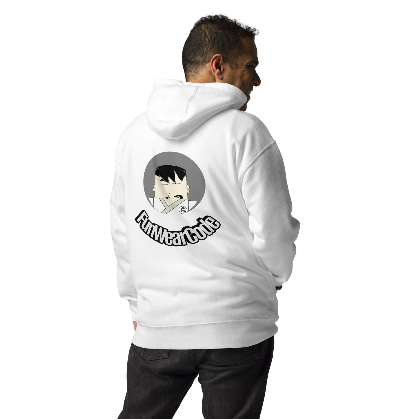 Judo Cartoon Graphic Hoodie – Fun Martial Arts | FunWearCode