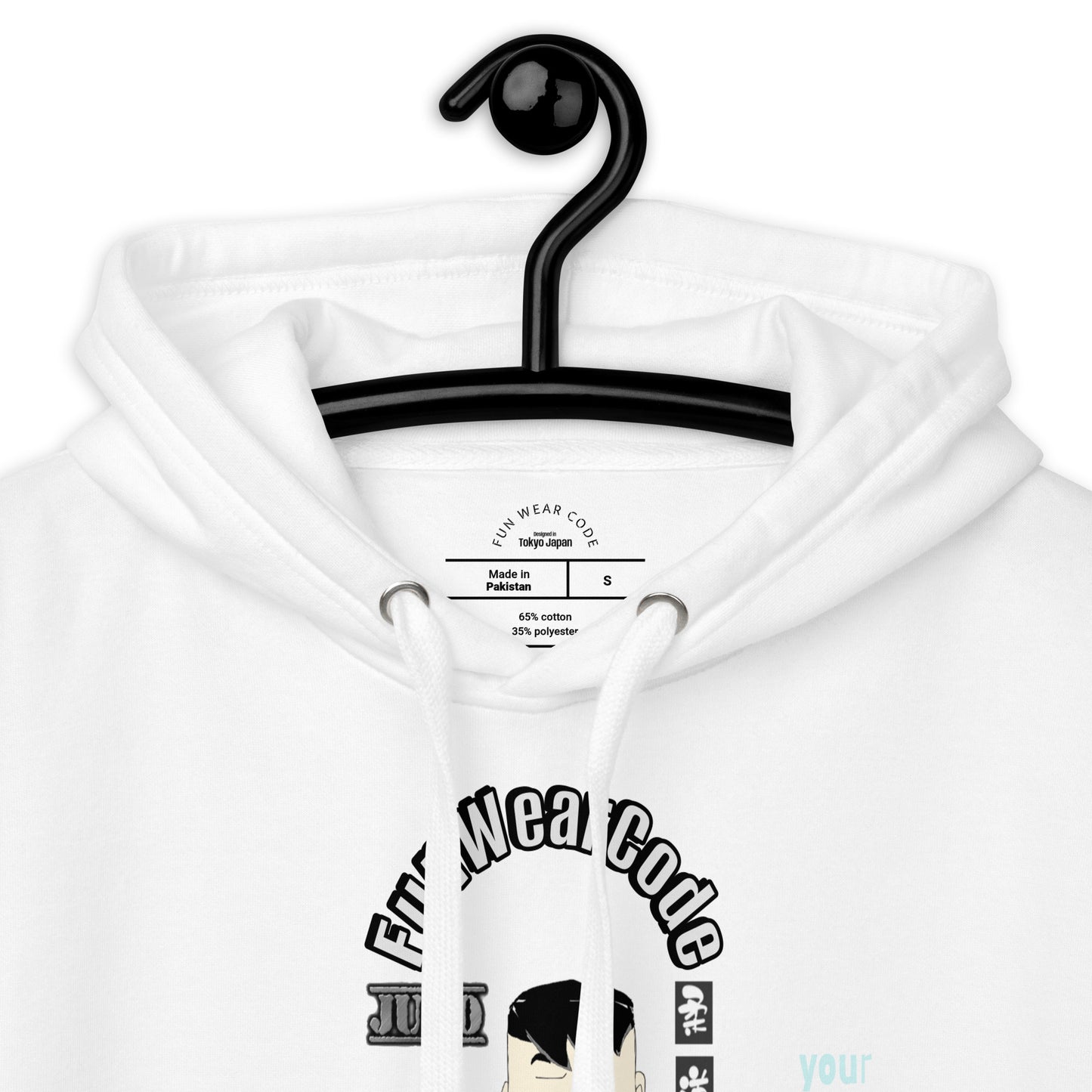 Judo Cartoon Graphic Hoodie – Fun Martial Arts | FunWearCode