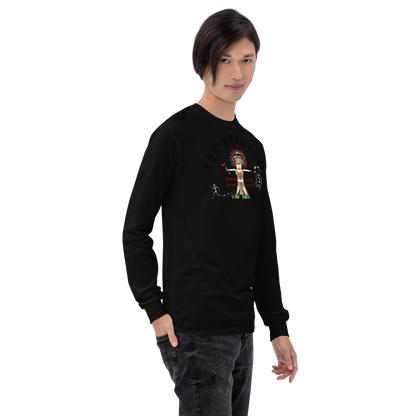 Sudadera acogedora de manga larga – Edición especial con estampado indio americano | FunWearCode