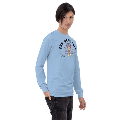 Sudadera acogedora de manga larga – Edición especial con estampado indio americano | FunWearCode