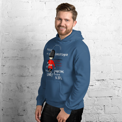 Unisex Cozy Hoodie – Fun Royal Guardsman Graphic Design | FunWearCode