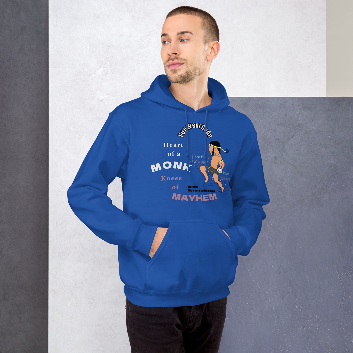 Premium Pullover Hoodie - Bold Playful Thai Iconic Design | FunWearCode