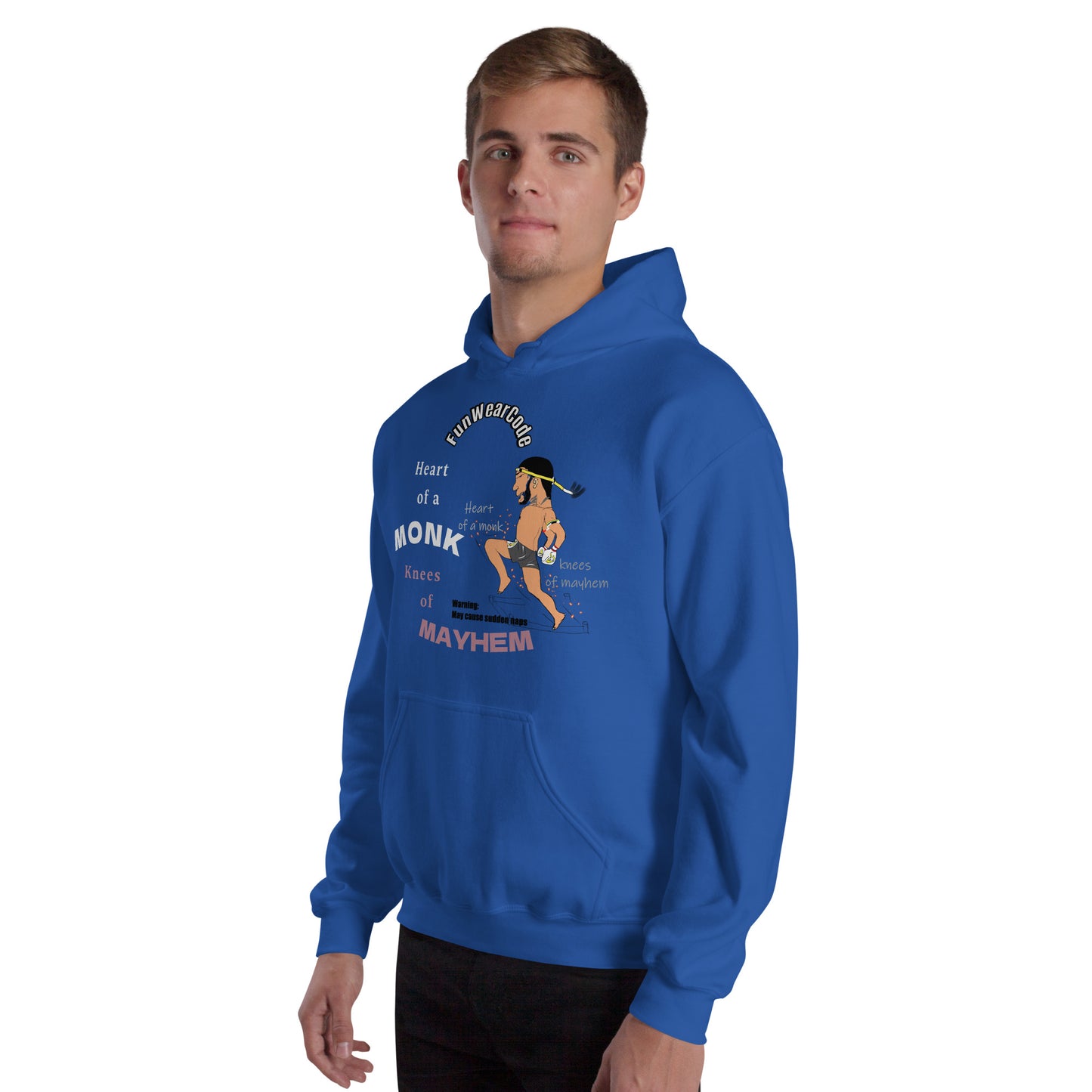 Premium Pullover Hoodie - Bold Playful Thai Iconic Design | FunWearCode