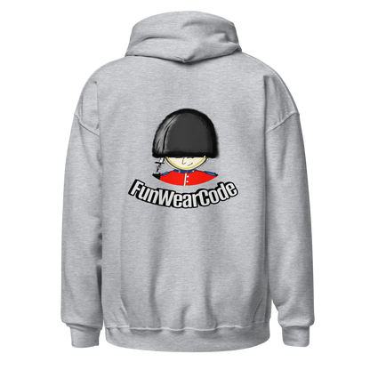 Sudadera unisex de mezcla gruesa y cómoda – Sudadera divertida de la Guardia Real | FunWearCode