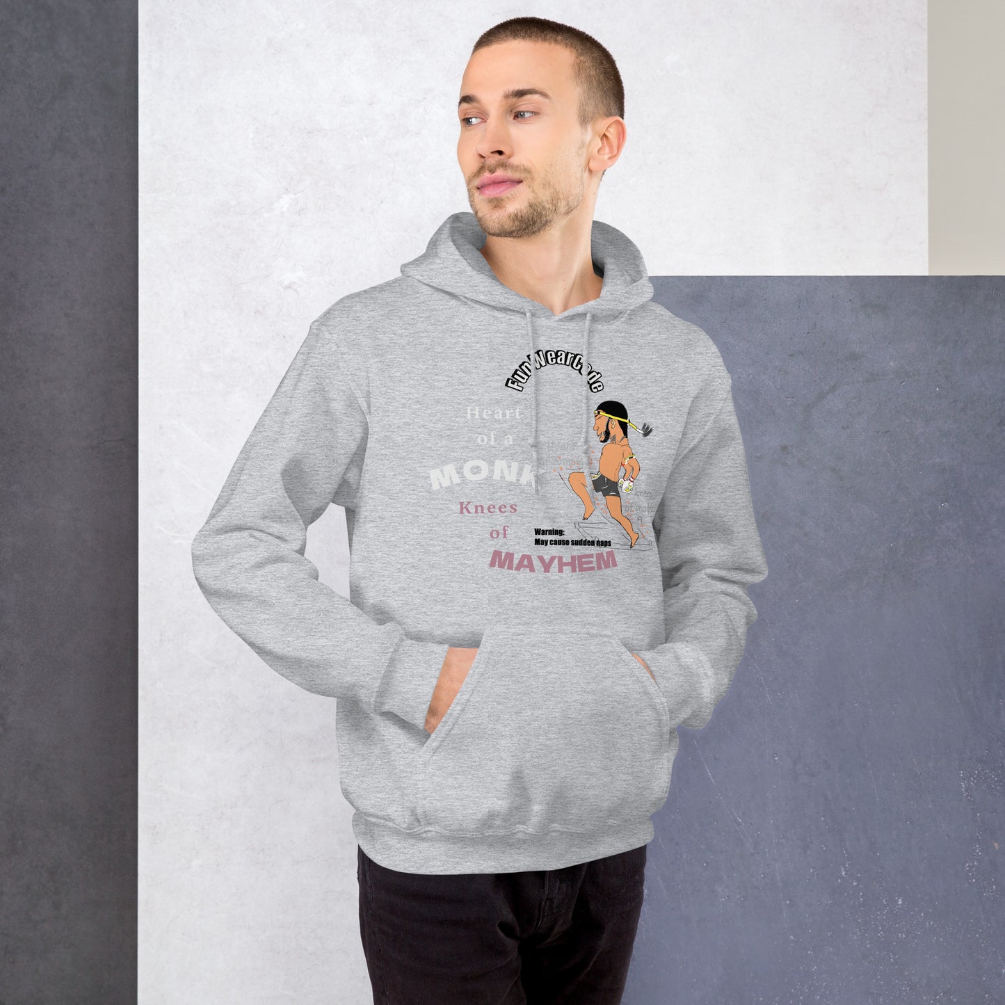 Premium Pullover Hoodie - Bold Playful Thai Iconic Design | FunWearCode