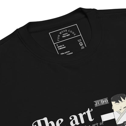 Judo Theme Long Sleeve Tee – Fun Martial Arts Shirt | FunWearCode