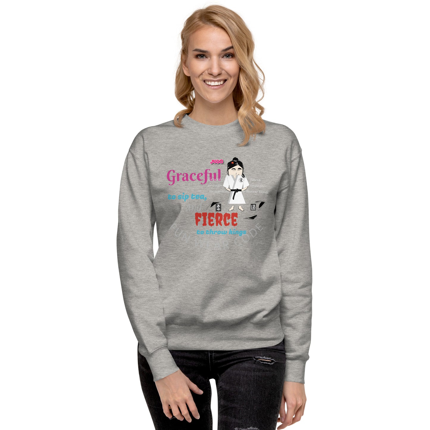 Karate Lady Long Sleeve Tee – Stylish Martial Arts Inspired Shirt | FunWearCode