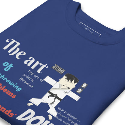 Judo Theme Long Sleeve Tee – Fun Martial Arts Shirt | FunWearCode