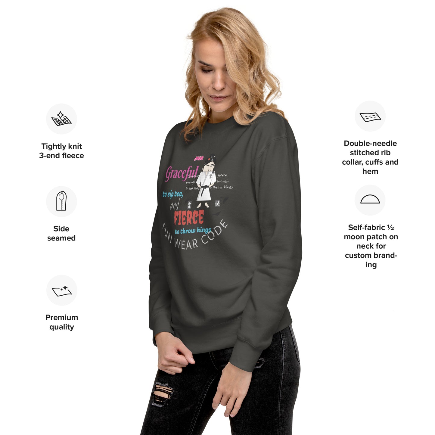 Karate Lady Long Sleeve Tee – Stylish Martial Arts Inspired Shirt | FunWearCode