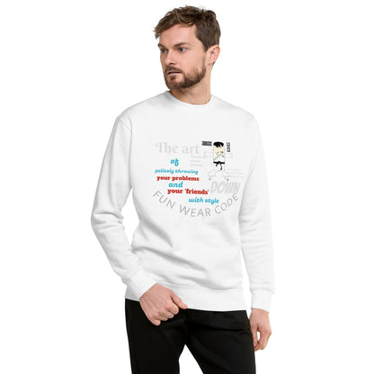Judo Theme Long Sleeve Tee – Fun Martial Arts Shirt | FunWearCode