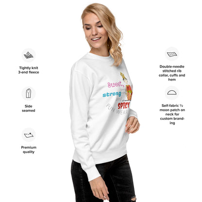 Premium Long Sleeve T-Shirt - Playful Thai Woman Graphic Tee | FunWearCode