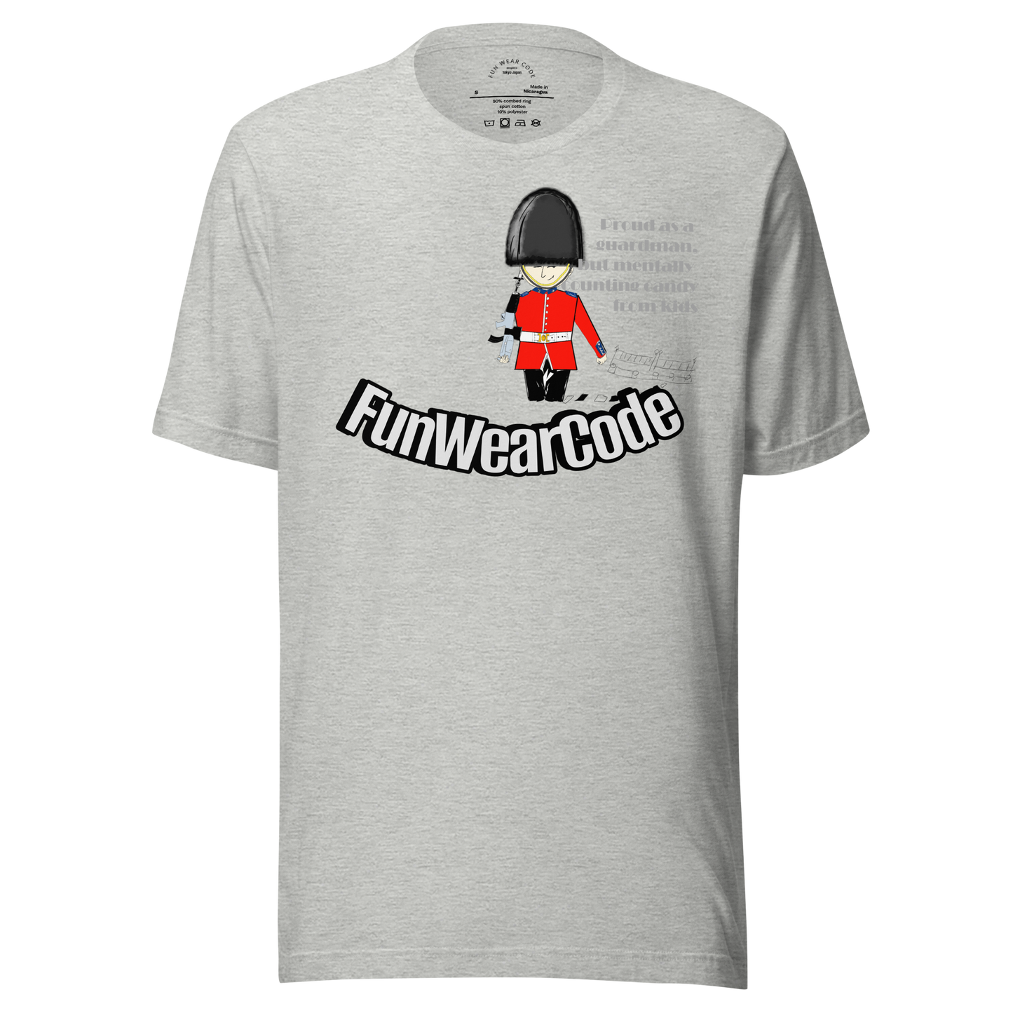 Camiseta unisex de guardia - Camiseta clásica de estilo inglés para amantes de la diversión | FunWearCode