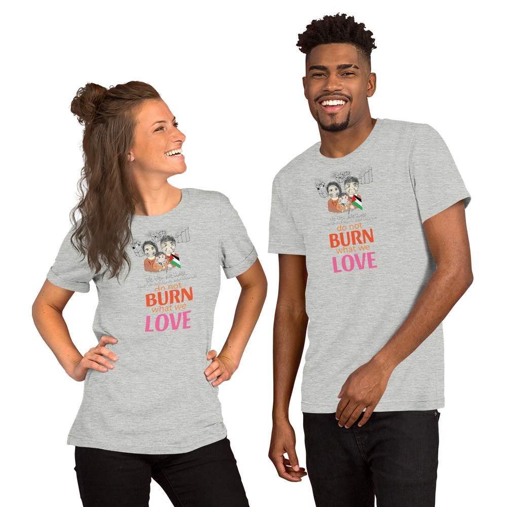 Unisex Palestinians Support T-Shirt - Palestinian Theme Tee | FunWearCode