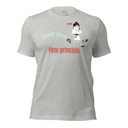 Camiseta con temática de judo para mujer: cómoda camiseta gráfica de artes marciales | FunWearCode
