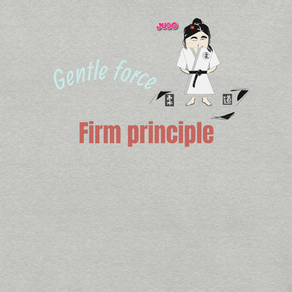 Camiseta con temática de judo para mujer: cómoda camiseta gráfica de artes marciales | FunWearCode