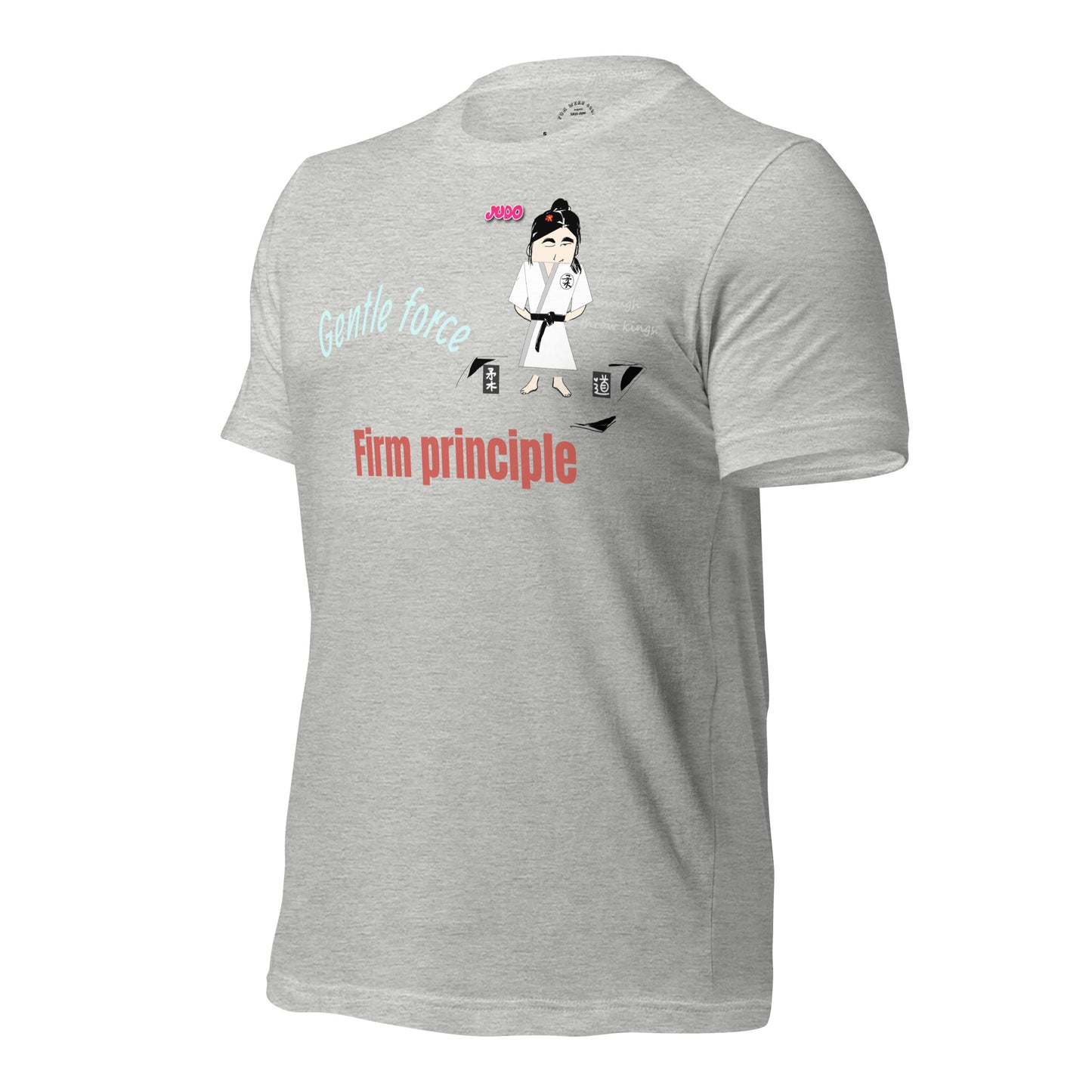 Camiseta con temática de judo para mujer: cómoda camiseta gráfica de artes marciales | FunWearCode