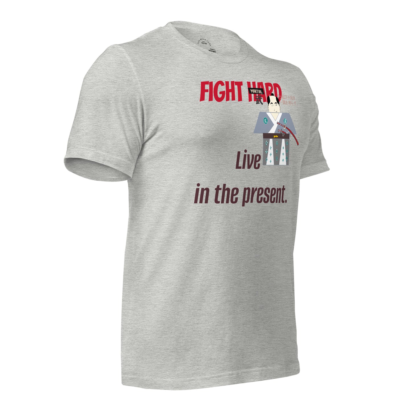 Camiseta unisex auténtica de artes marciales: Camiseta con gráfico de samurái estilo vintage | FunWearCode