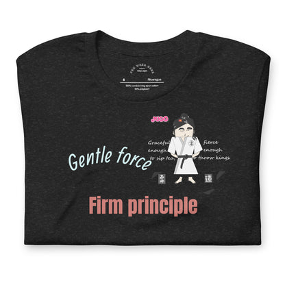 Camiseta con temática de judo para mujer: cómoda camiseta gráfica de artes marciales | FunWearCode