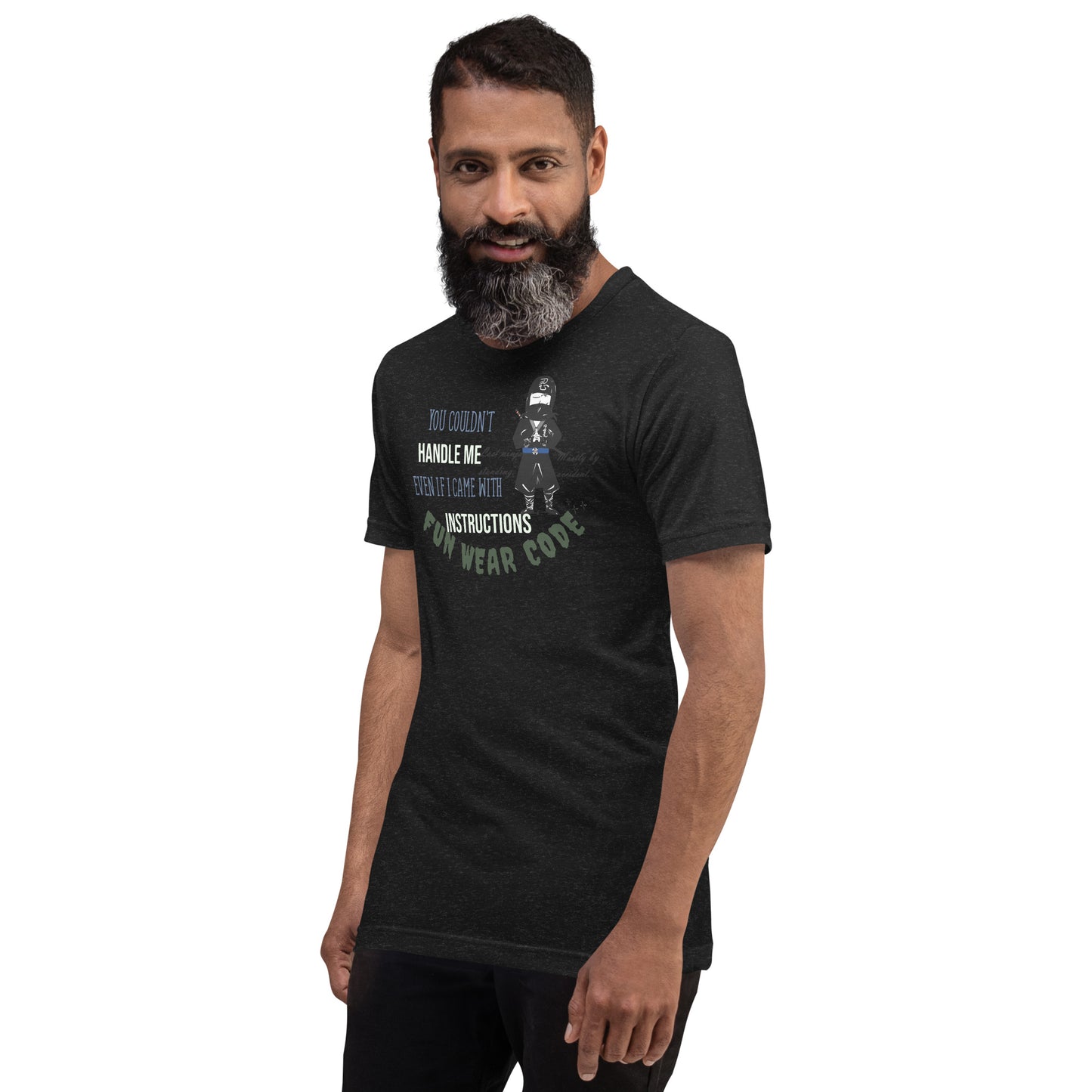 Playful Ninja Theme  T-Shirt – Japanese Martial Arts Iconic Tee | FunWearCode