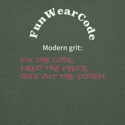 Cowboy Graphic Tee – Vintage Western Style T-Shirt | FunWearCode