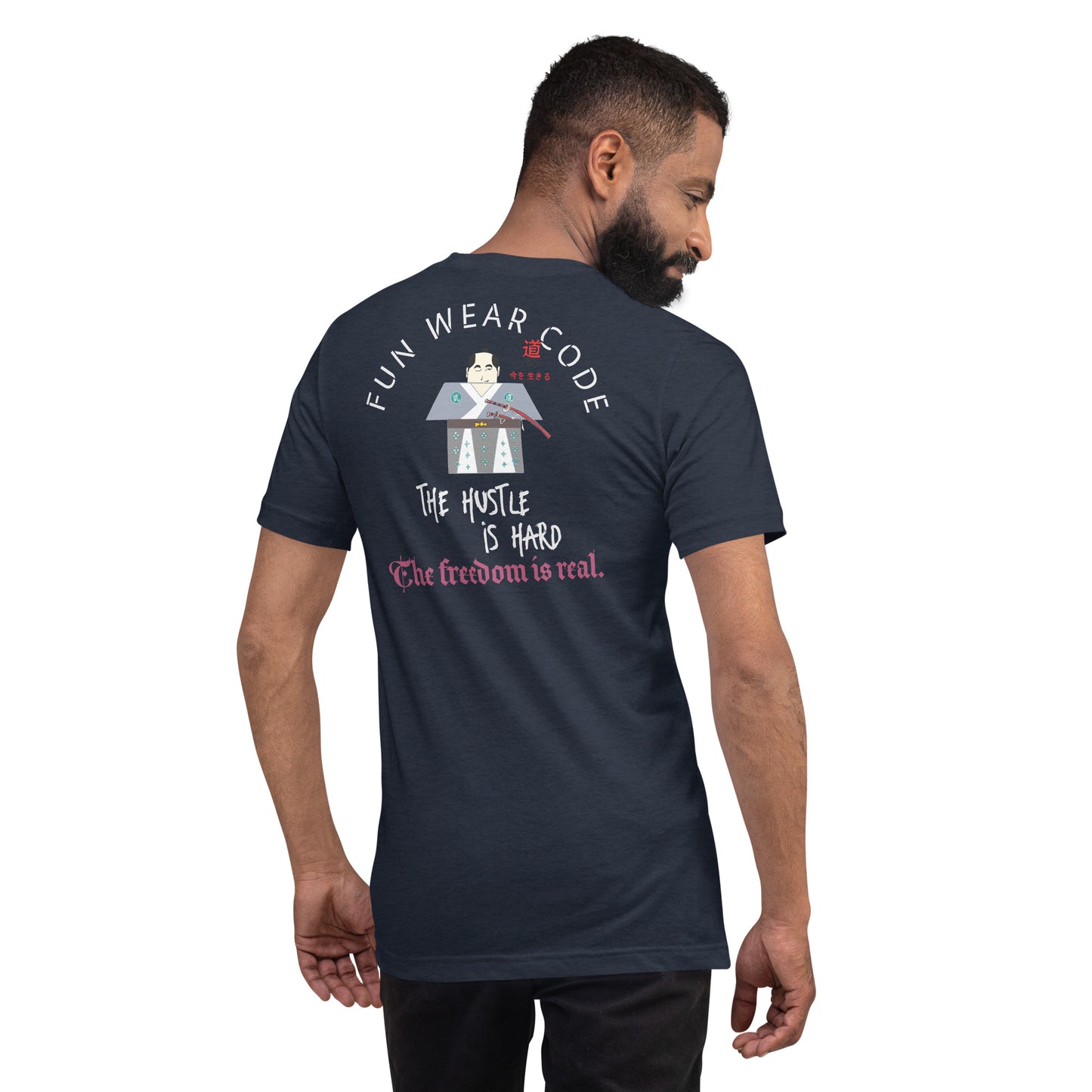 Camiseta unisex auténtica de artes marciales: Camiseta con gráfico de samurái estilo vintage | FunWearCode