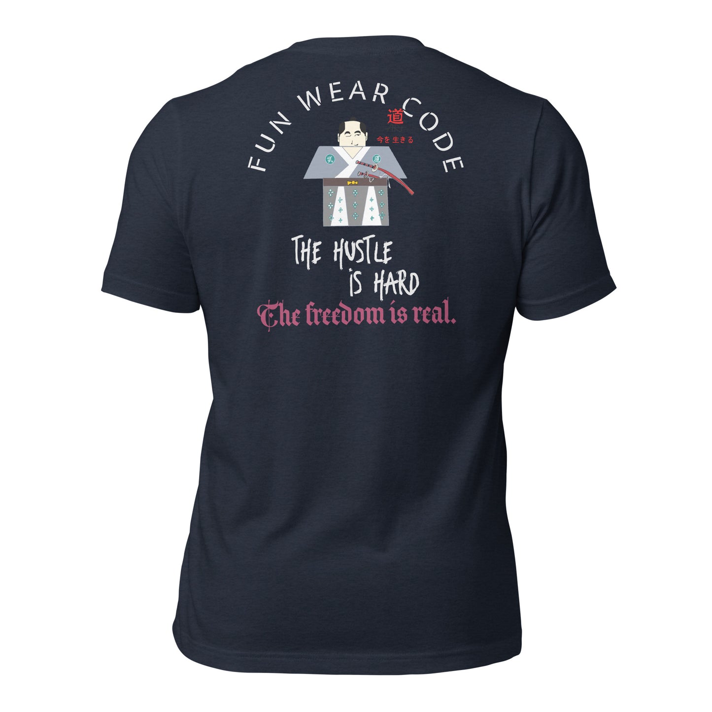 Camiseta unisex auténtica de artes marciales: Camiseta con gráfico de samurái estilo vintage | FunWearCode