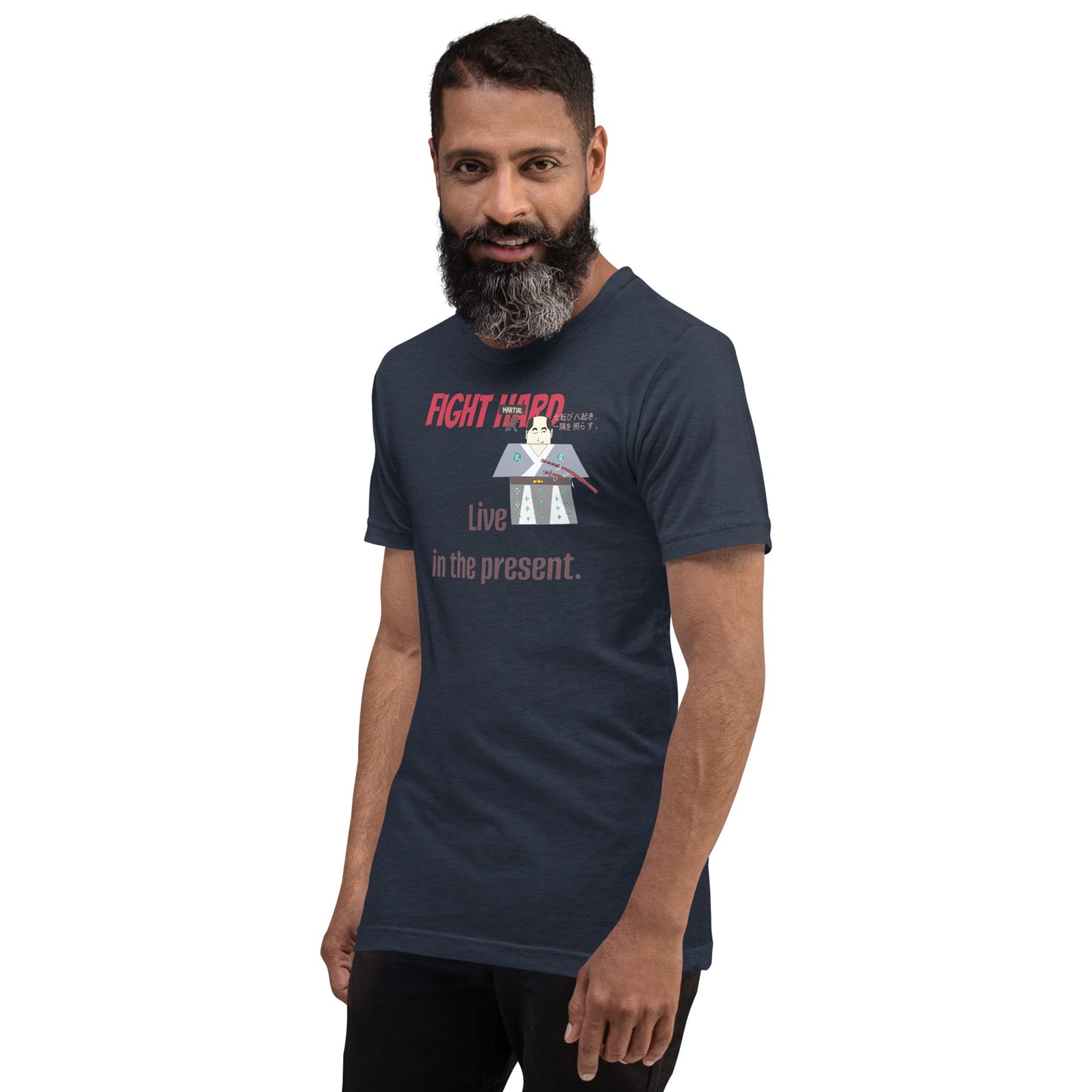 Camiseta unisex auténtica de artes marciales: Camiseta con gráfico de samurái estilo vintage | FunWearCode