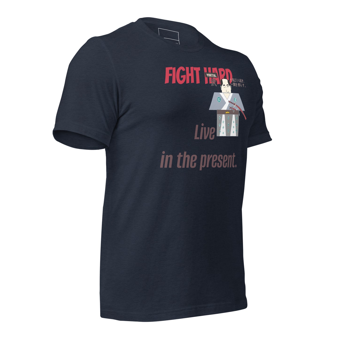 Camiseta unisex auténtica de artes marciales: Camiseta con gráfico de samurái estilo vintage | FunWearCode